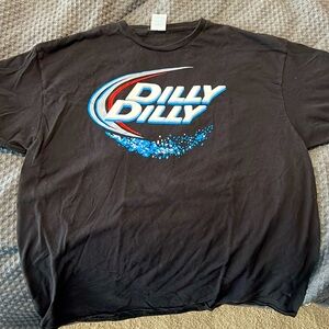 Bud Light T-shirt. Dilly Dilly, marketing shirt.